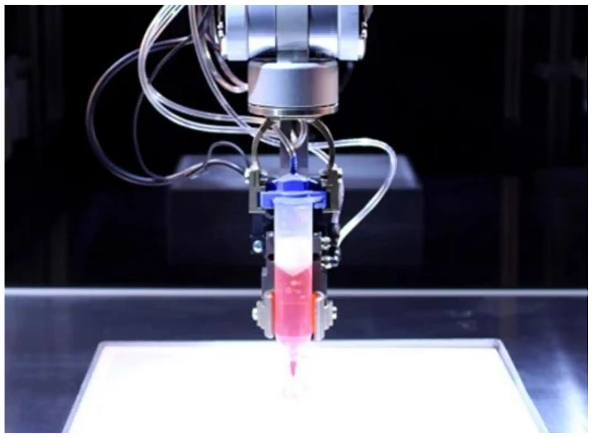 Advanced bio 3D printer for regenerative tissue printing