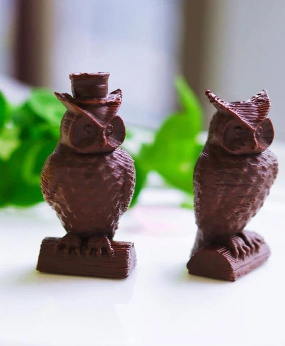 'chocolate 3D printing fine dining applications