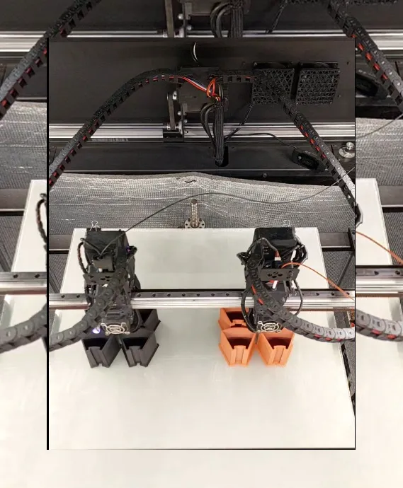 Duplicate mode print with DP300