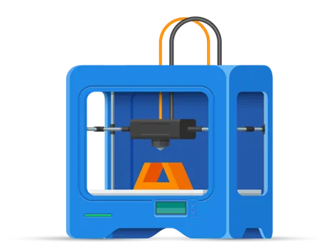 Custom FFF 3D printer for industrial applications