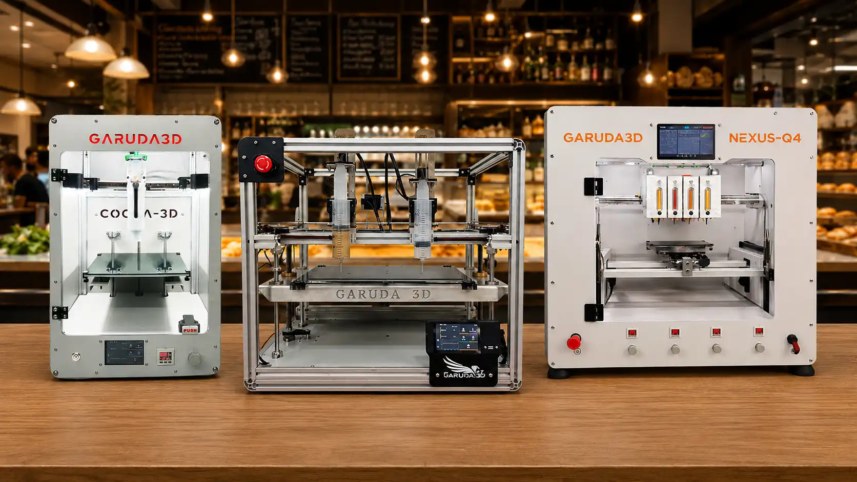 Food and chocolate 3D printer