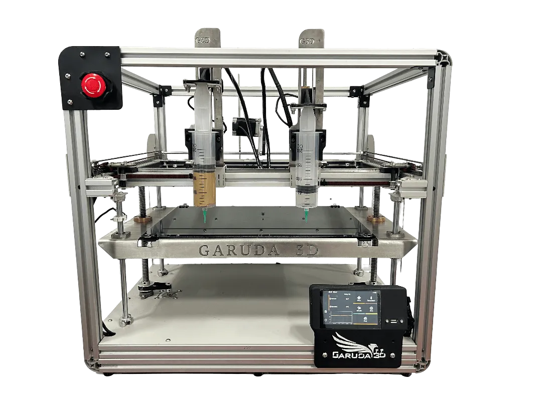 NEXUS Q2 dual-head food 3D printer with food-safe syringes