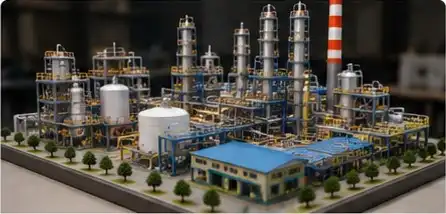 Industrial equipment model