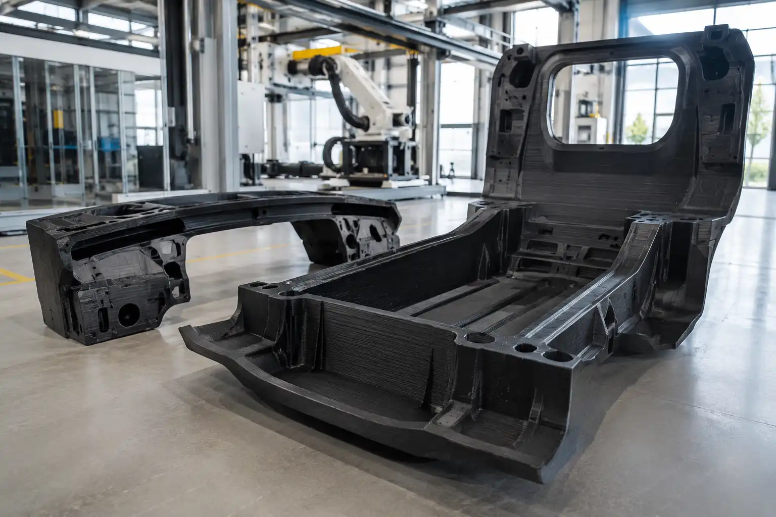 Pellet 3D printing for automotive industry India — FGF large format jig fixture tooling Garuda3D