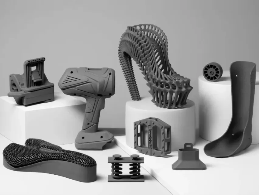 SLS 3D Printed Nylon industrial part