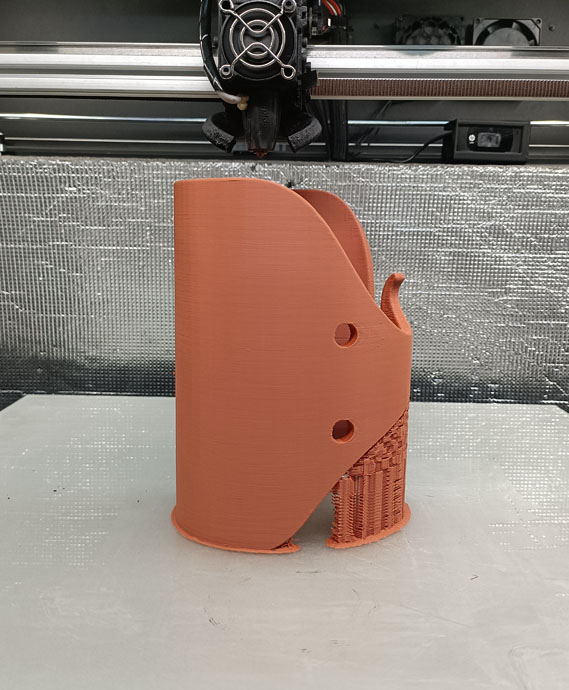 This part was 3d printed in our DP500 IDEX 3D Printer